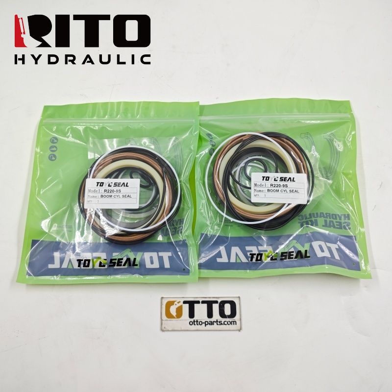 R220-9S boom cylinder seal kit