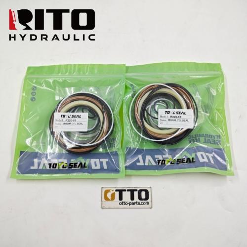 R220-9S boom cylinder seal kit