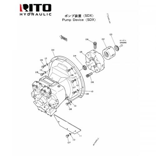 4187134 Hydraulic Pump
