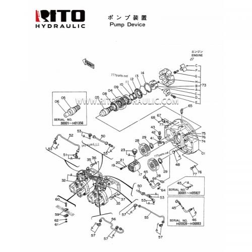 9065880 Hydraulic Pump
