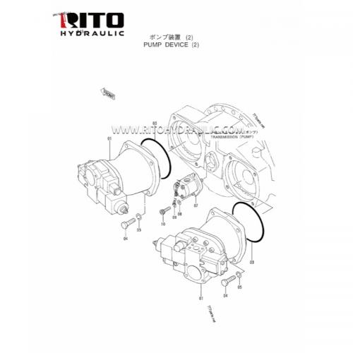 9136529 Hydraulic Pump