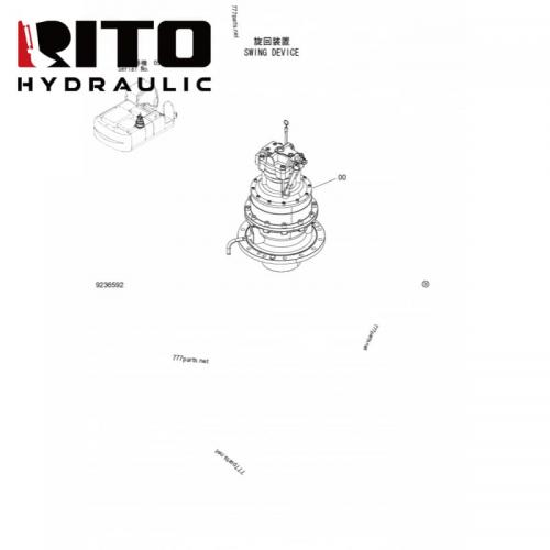 9236592 Swing Motor