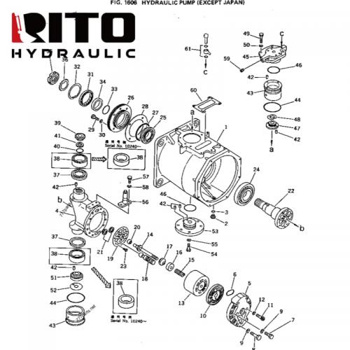 706-47-20002 Hydraulic Pump