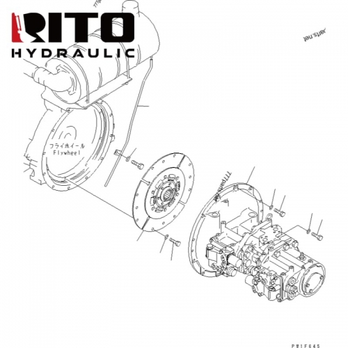708-2H-00181 Hydraulic Pump