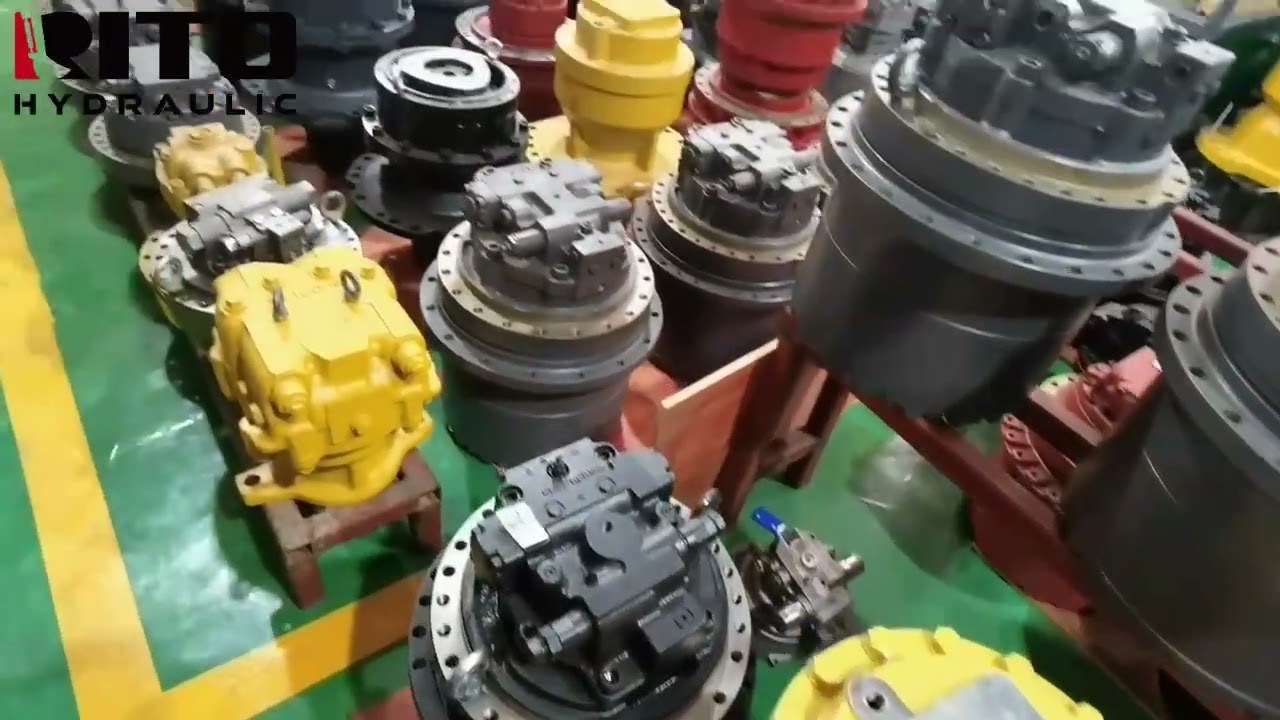  Recorrido por conjuntos hidráulicos para excavadoras pesadas | Stock en almacén