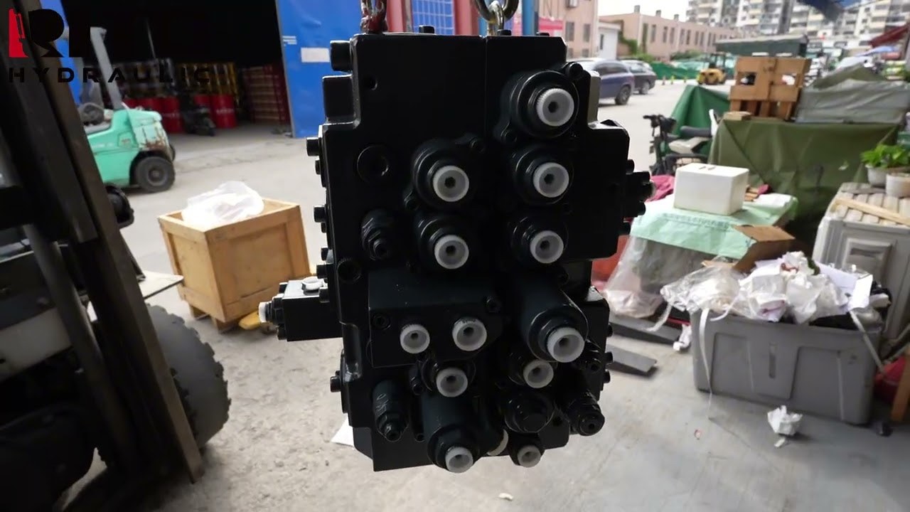 Solucione el movimiento lento de la excavadora Hyundai R220-9S con la nueva válvula 3M19-0100